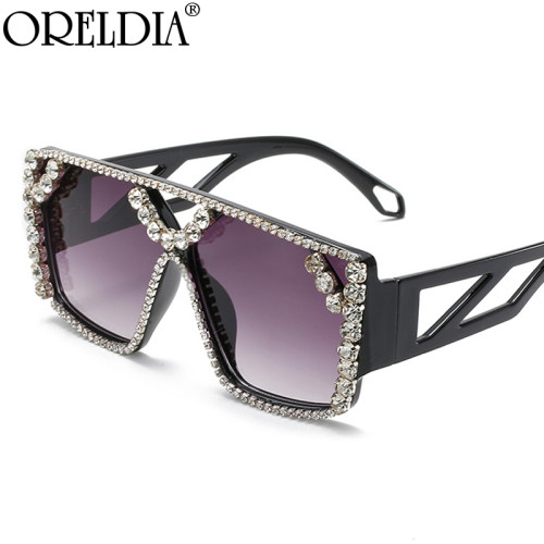 Lunettes strass Noir