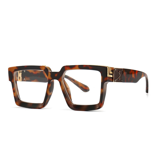 Lunettes Carrées Vintage Marron